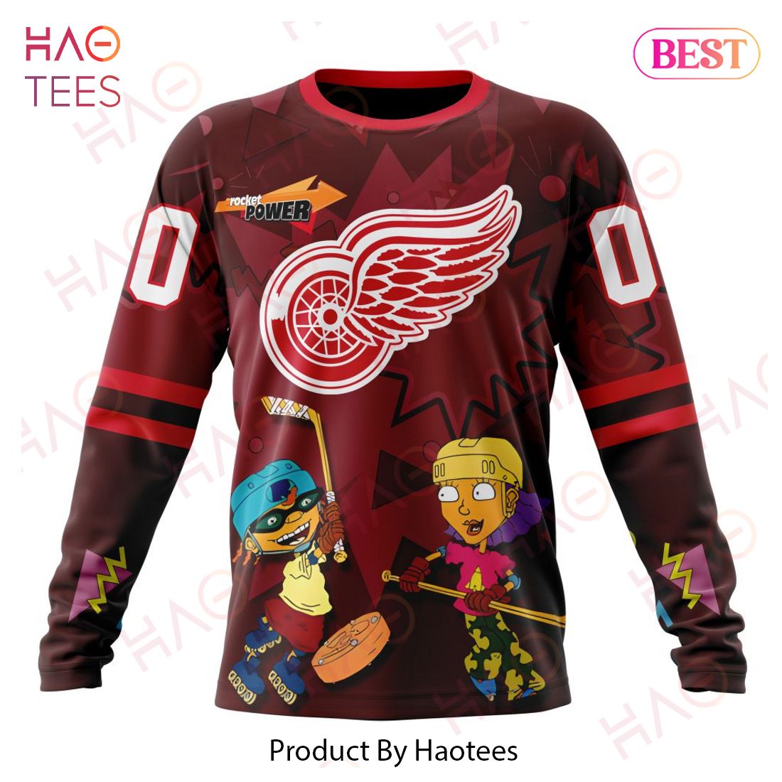 Hockey Jersey Detroit Red Wings 3D model