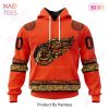 NHL Detroit Red Wings Specialized For Rocket Power 3D Hoodie
