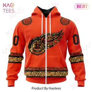 NHL Detroit Red Wings Specialized National Day For Truth And Reconciliation 3D Hoodie