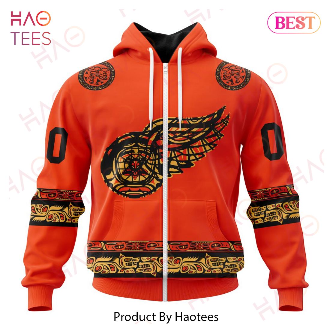 NHL Detroit Red Wings Specialized National Day For Truth And Reconciliation 3D Hoodie NHL Detroit Red Wings Specialized National Day For Truth And Reconciliation 3D Hoodie