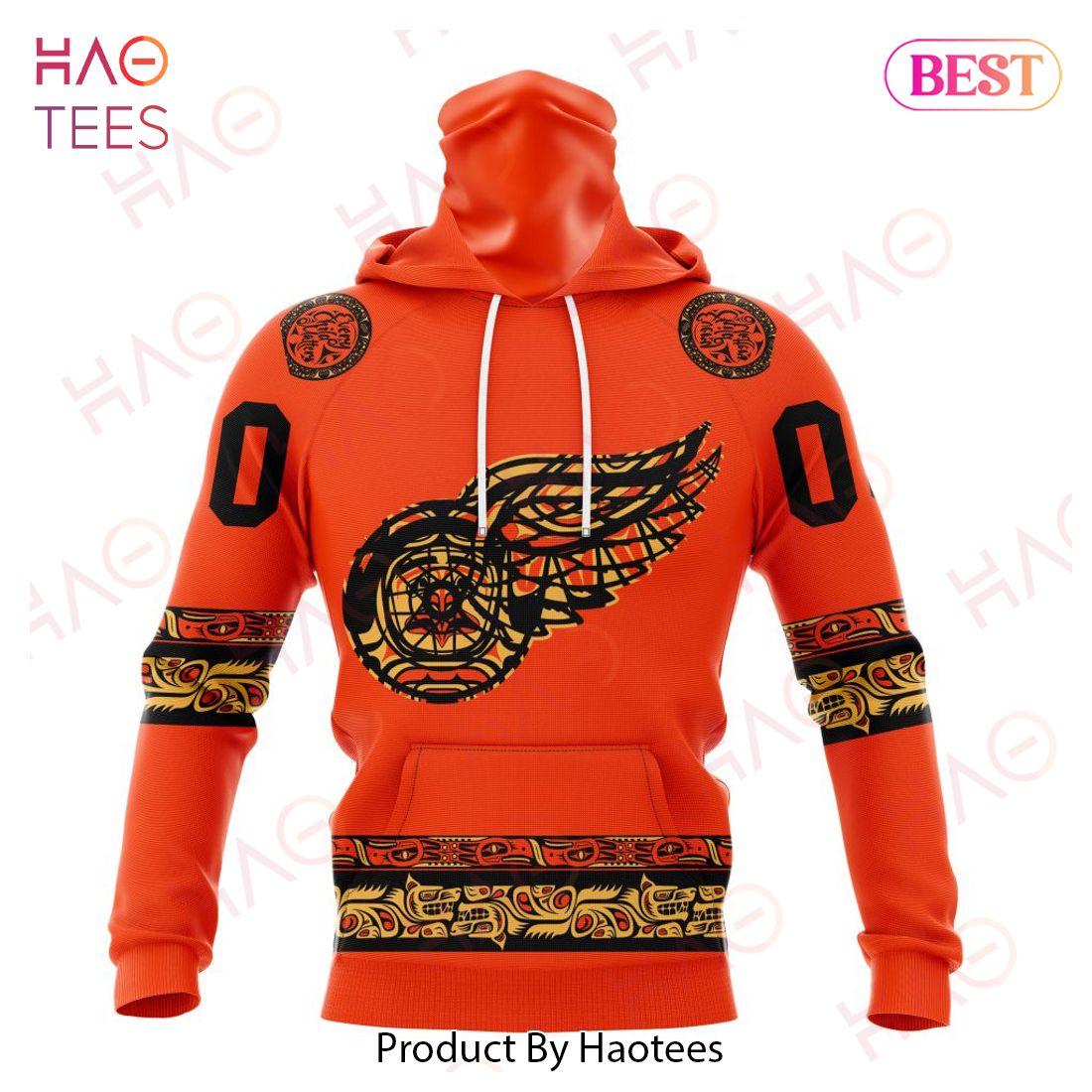 NHL Detroit Red Wings Specialized National Day For Truth And Reconciliation 3D Hoodie NHL Detroit Red Wings Specialized National Day For Truth And Reconciliation 3D Hoodie