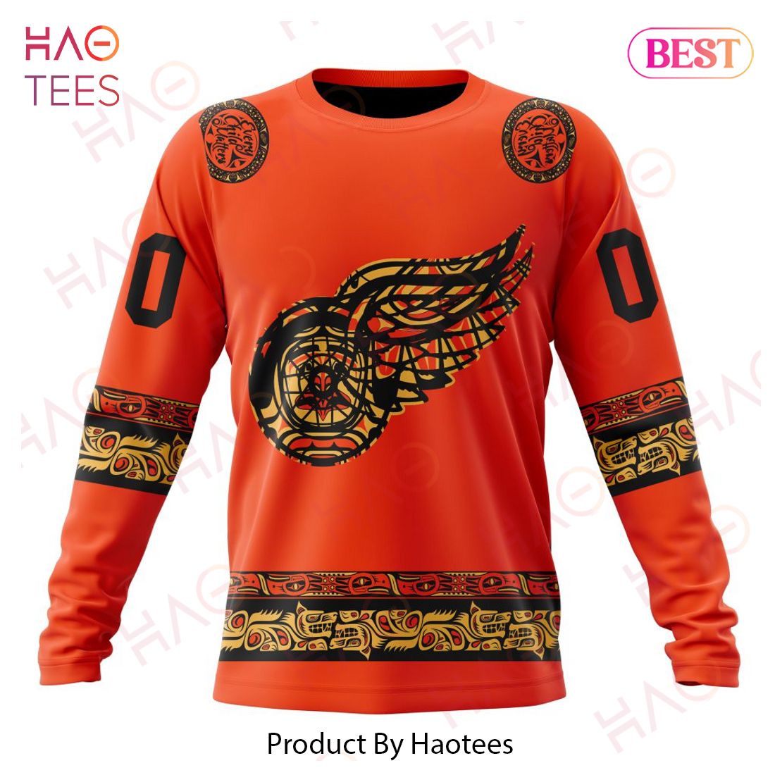 NHL Detroit Red Wings Specialized National Day For Truth And Reconciliation 3D Hoodie NHL Detroit Red Wings Specialized National Day For Truth And Reconciliation 3D Hoodie