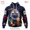 NHL Edmonton Oilers Specialized For Rocket Power 3D Hoodie