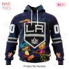NHL Los Angeles Kings Specialized For Rocket Power 3D Hoodie