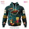 NHL Minnesota Wild Specialized For Rocket Power 3D Hoodie