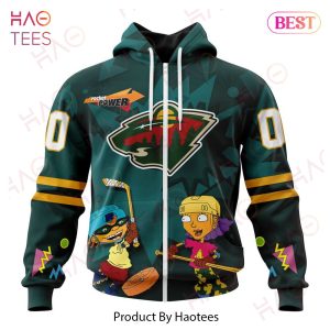 NHL Minnesota Wild Specialized For Rocket Power 3D Hoodie