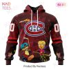 NHL Montreal Canadiens Specialized For Rocket Power 3D Hoodie