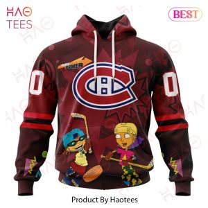 NHL Montreal Canadiens Specialized For Rocket Power 3D Hoodie