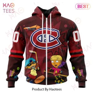NHL Montreal Canadiens Specialized For Rocket Power 3D Hoodie