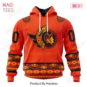 NHL Ottawa Senators Specialized National Day For Truth And Reconciliation 3D Hoodie