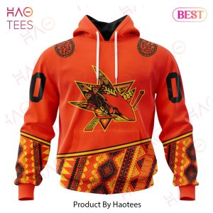 NHL San Jose Sharks Specialized National Day For Truth And Reconciliation 3D Hoodie