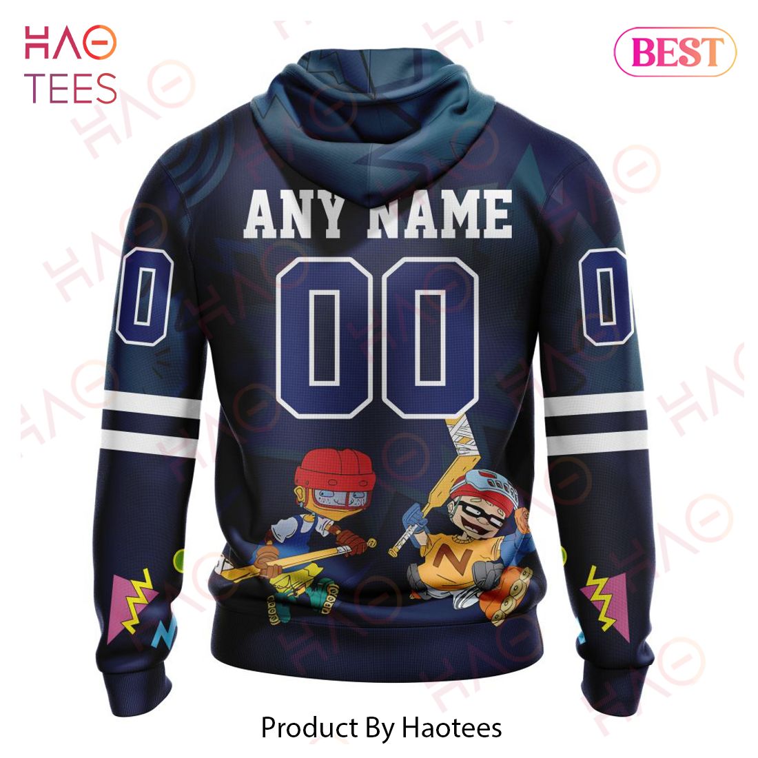 NHL Tampa Bay Lightning Specialized For Rocket Power 3D Hoodie NHL Tampa Bay Lightning Specialized For Rocket Power 3D Hoodie