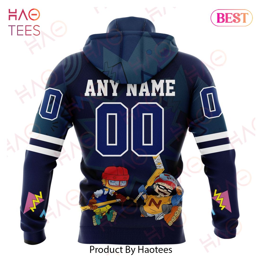 NHL Tampa Bay Lightning Specialized For Rocket Power 3D Hoodie NHL Tampa Bay Lightning Specialized For Rocket Power 3D Hoodie