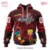 NHL Washington Capitals Specialized For Rocket Power 3D Hoodie