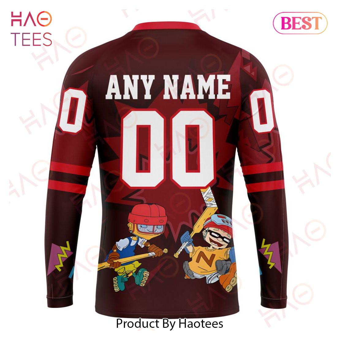 NHL Washington Capitals Specialized For Rocket Power 3D Hoodie NHL Washington Capitals Specialized For Rocket Power 3D Hoodie
