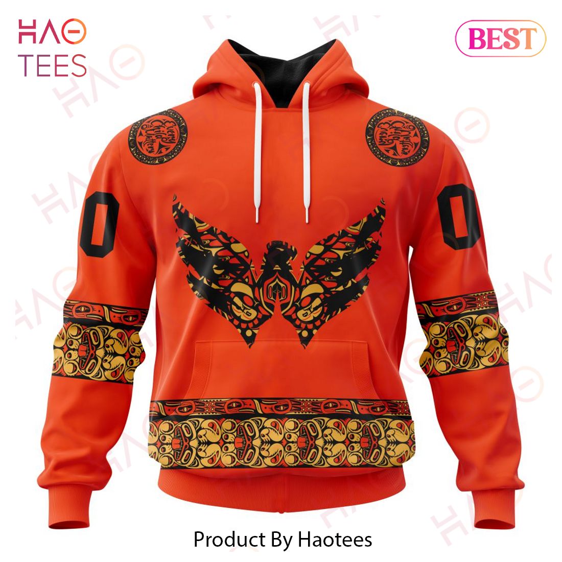 NHL Washington Capitals Specialized National Day For Truth And Reconciliation 3D Hoodie NHL Washington Capitals Specialized National Day For Truth And Reconciliation 3D Hoodie