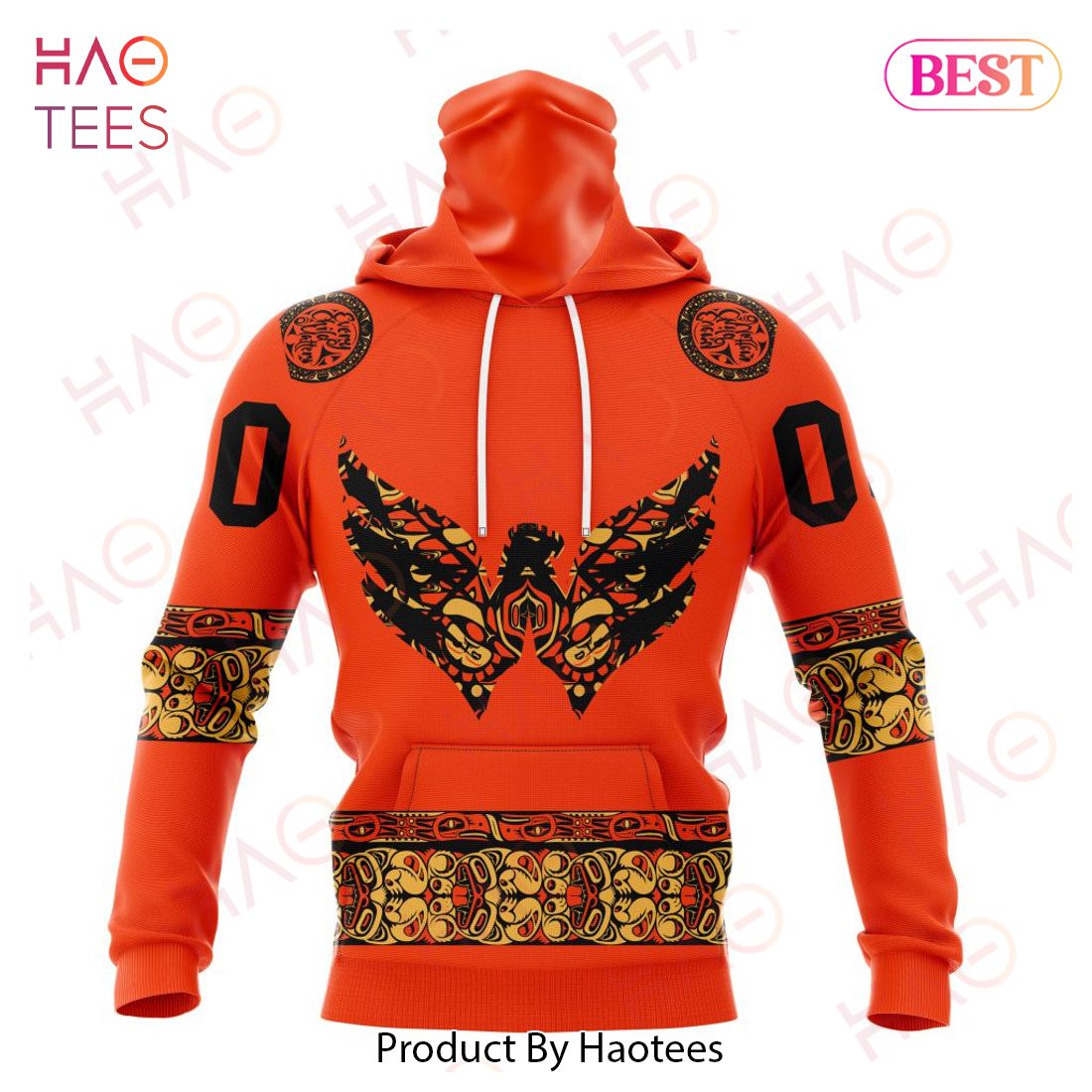 NHL Washington Capitals Specialized National Day For Truth And Reconciliation 3D Hoodie NHL Washington Capitals Specialized National Day For Truth And Reconciliation 3D Hoodie