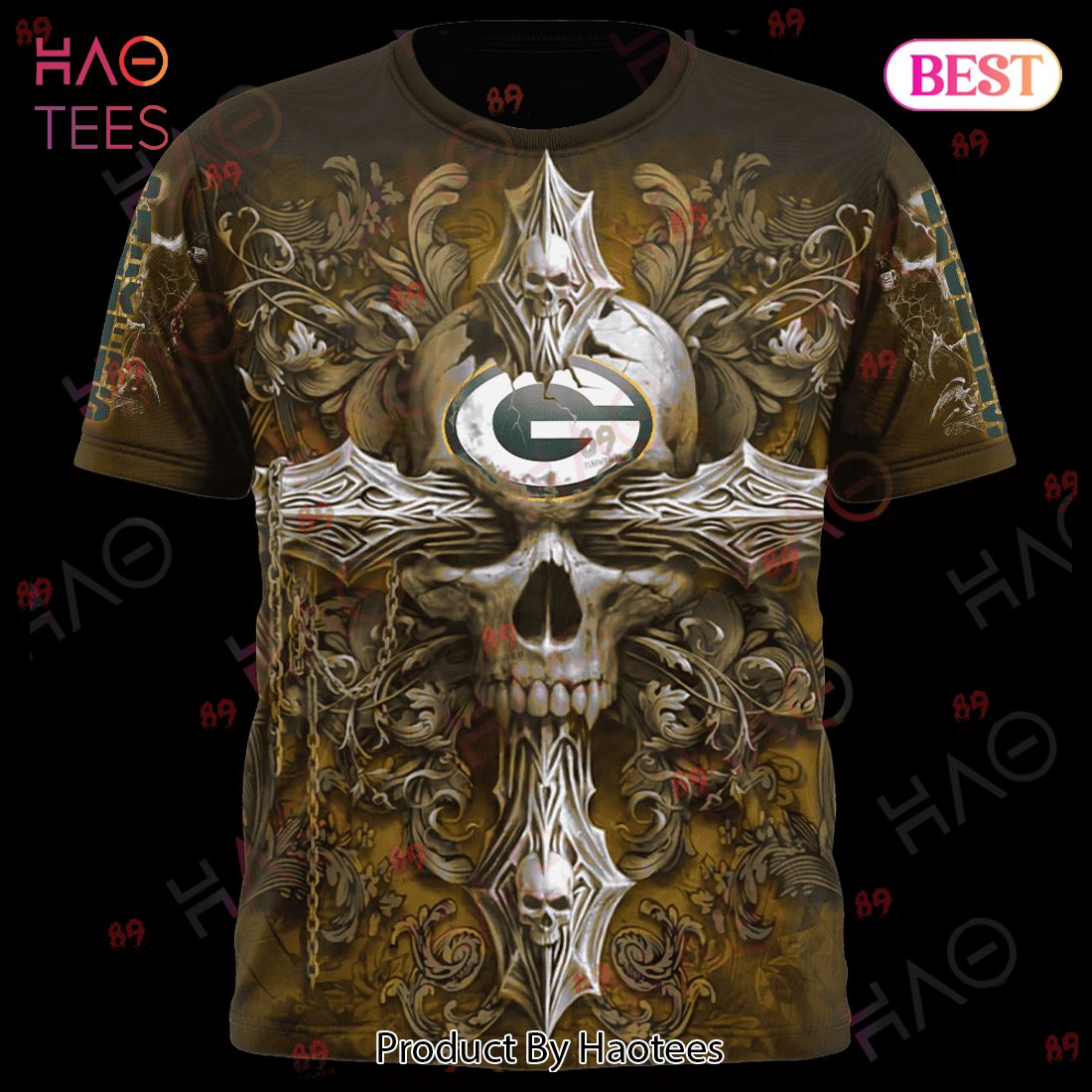 Packers Skull God Limited Edition 3D Hoodie Packers Skull God Limited Edition 3D Hoodie