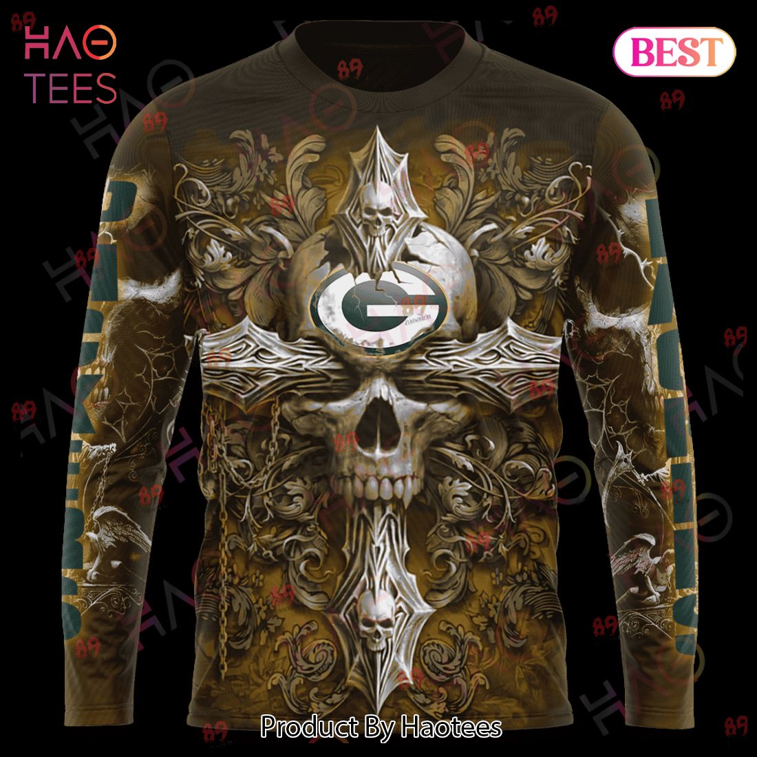 Packers Skull God Limited Edition 3D Hoodie Packers Skull God Limited Edition 3D Hoodie