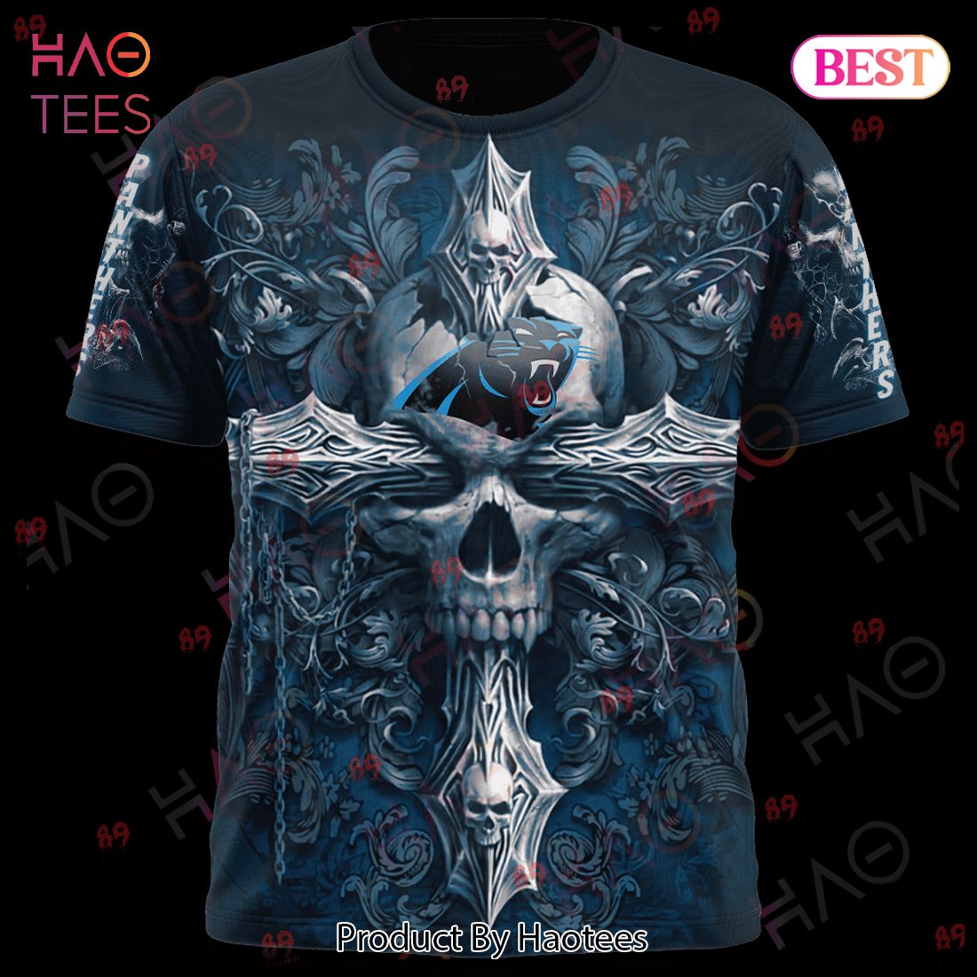 Panthers Skull God Limited Edition 3D Hoodie Panthers Skull God Limited Edition 3D Hoodie