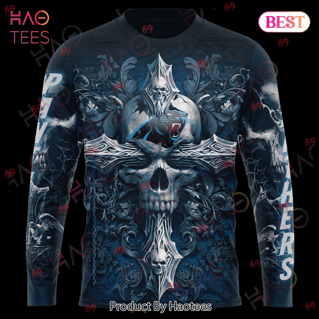 Panthers Skull God Limited Edition 3D Hoodie Panthers Skull God Limited Edition 3D Hoodie