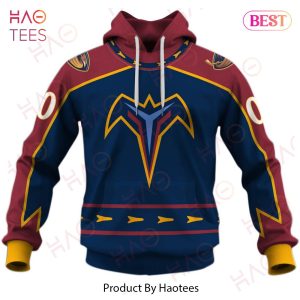 Personalized Atlanta Thrashers  Winnipeg Jets 1999 Vintage Away Jersey 3D Hoodie
