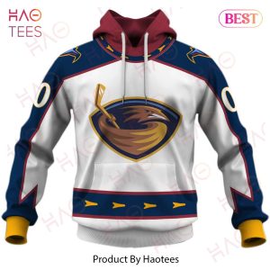 Personalized Atlanta Thrashers  Winnipeg Jets 1999 Vintage Home Jersey 3D Hoodie