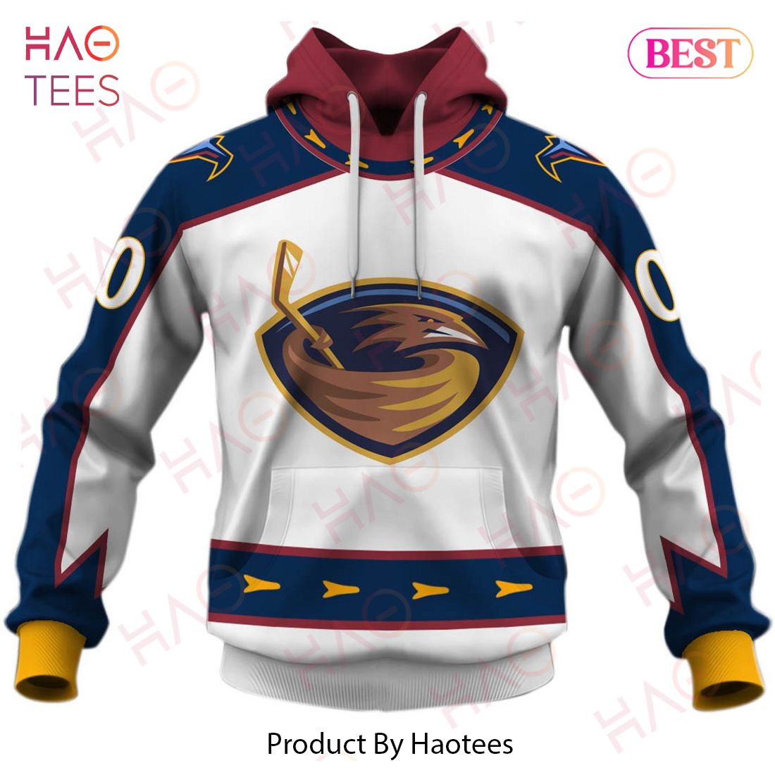 Personalized Atlanta Thrashers Winnipeg Jets 1999 Vintage Home Jersey 3D Hoodie Personalized Atlanta Thrashers Winnipeg Jets 1999 Vintage Home Jersey 3D Hoodie