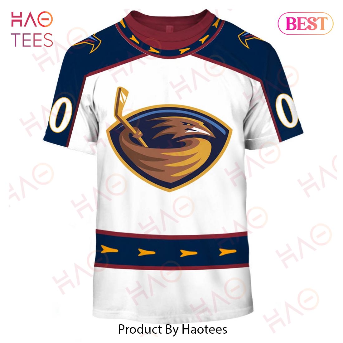 Personalized Atlanta Thrashers Winnipeg Jets 1999 Vintage Home Jersey 3D Hoodie Personalized Atlanta Thrashers Winnipeg Jets 1999 Vintage Home Jersey 3D Hoodie