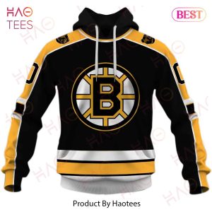 Personalized Boston Bruins 1995- 1996   2005- 2006 Vintage Away Jersey 3D Hoodie