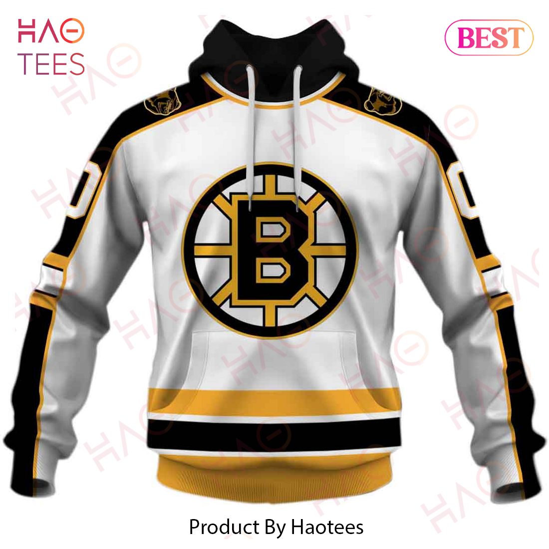 Personalized Boston Bruins 1995- 1996 2005- 2006 Vintage Home Jersey 3D Hoodie Personalized Boston Bruins 1995- 1996 2005- 2006 Vintage Home Jersey 3D Hoodie