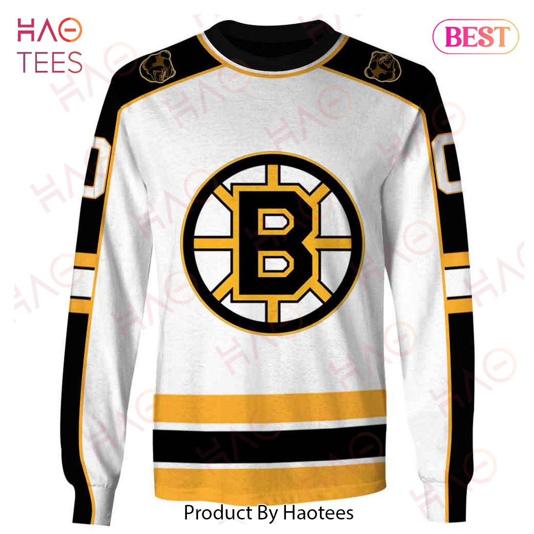 Personalized Boston Bruins 1995- 1996 2005- 2006 Vintage Home Jersey 3D Hoodie Personalized Boston Bruins 1995- 1996 2005- 2006 Vintage Home Jersey 3D Hoodie