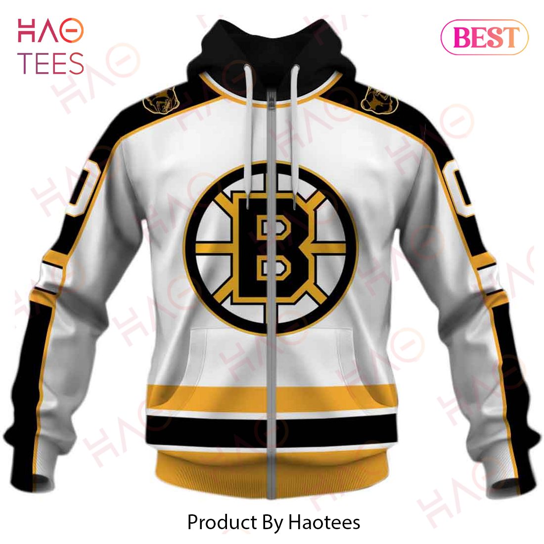 Personalized Boston Bruins 1995- 1996 2005- 2006 Vintage Home Jersey 3D Hoodie Personalized Boston Bruins 1995- 1996 2005- 2006 Vintage Home Jersey 3D Hoodie