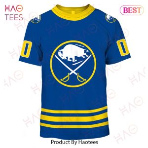 Personalized Buffalo Sabres 80s 90s Away Vintage NHL Throwback Jersey 3D Hoodie