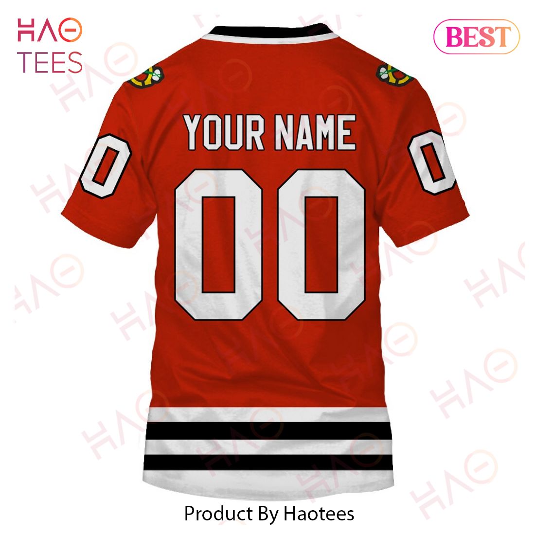 Hockey Uniform Chicago Blackhawks 3D model