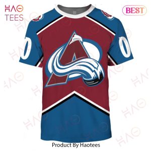 Personalized Colorado Avalanche 1996 Throwback Vintage Hockey Jersey 3D Hoodie