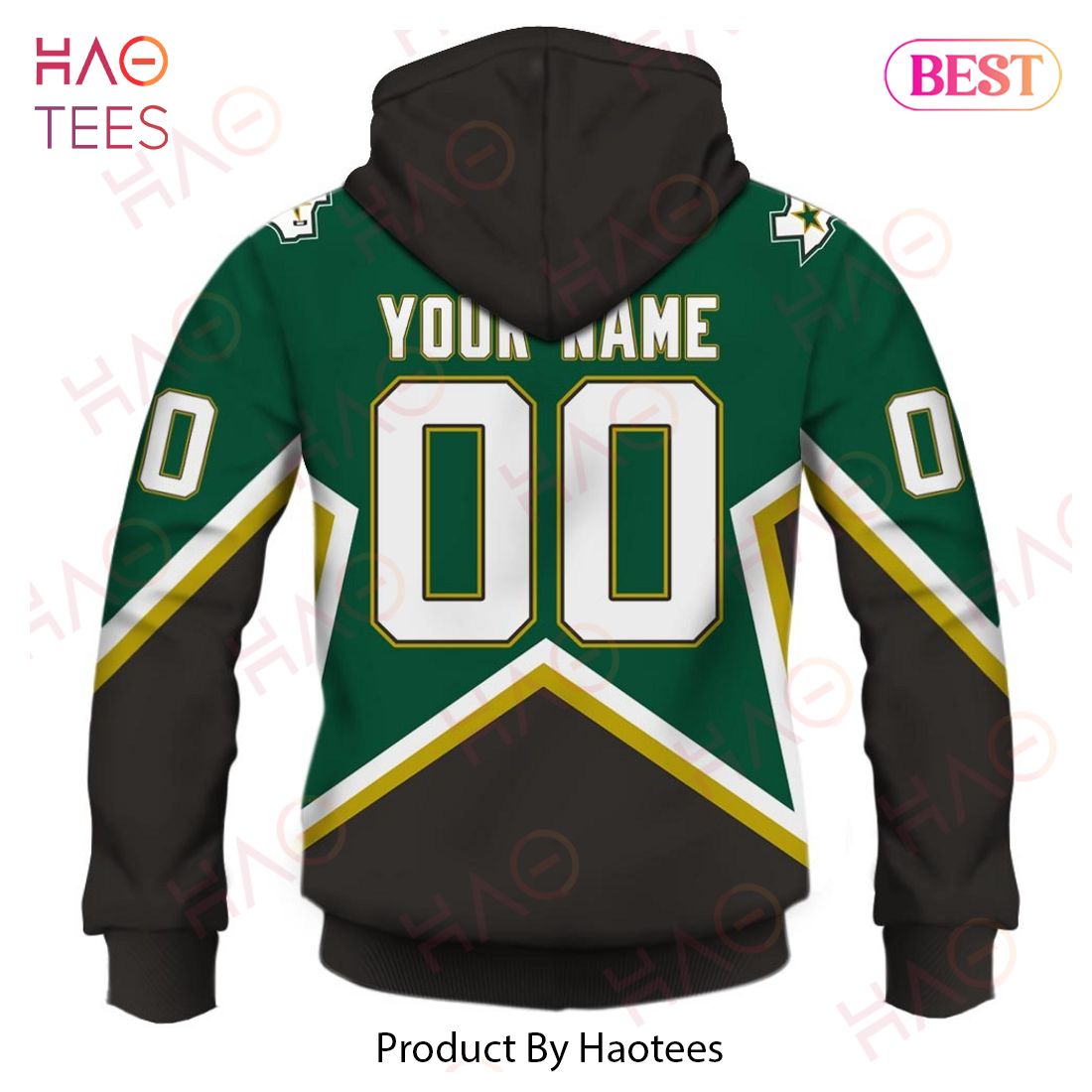 Personalized Dallas Stars 1999 Throwback Vintage NHL Away Jersey 3D Hoodie Personalized Dallas Stars 1999 Throwback Vintage NHL Away Jersey 3D Hoodie