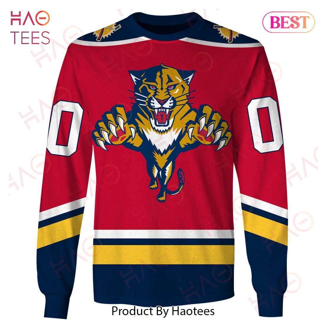 Personalized Florida Panthers 90s Throwback Vintage NHL Away Jersey 3D Hoodie Personalized Florida Panthers 90s Throwback Vintage NHL Away Jersey 3D Hoodie