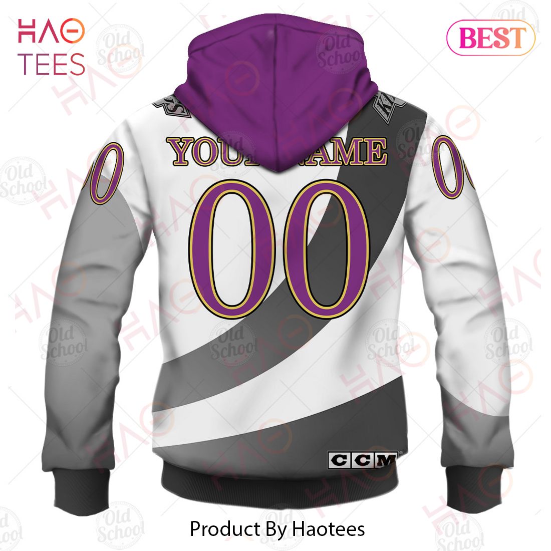 Personalized Los Angeles Kings Vintage Throwback NHL Jersey 3D Hoodie Personalized Los Angeles Kings Vintage Throwback NHL Jersey 3D Hoodie