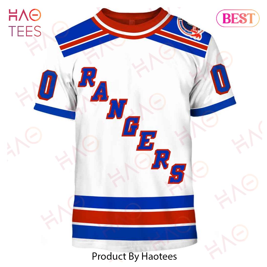 Personalized New York Rangers 1994 Throwback Vintage Home Jersey 3D Hoodie Personalized New York Rangers 1994 Throwback Vintage Home Jersey 3D Hoodie