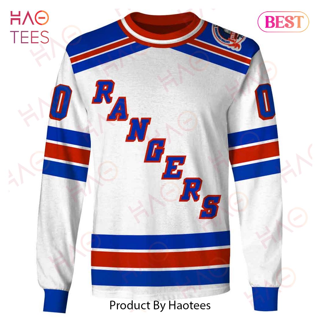 Personalized New York Rangers 1994 Throwback Vintage Home Jersey 3D Hoodie Personalized New York Rangers 1994 Throwback Vintage Home Jersey 3D Hoodie