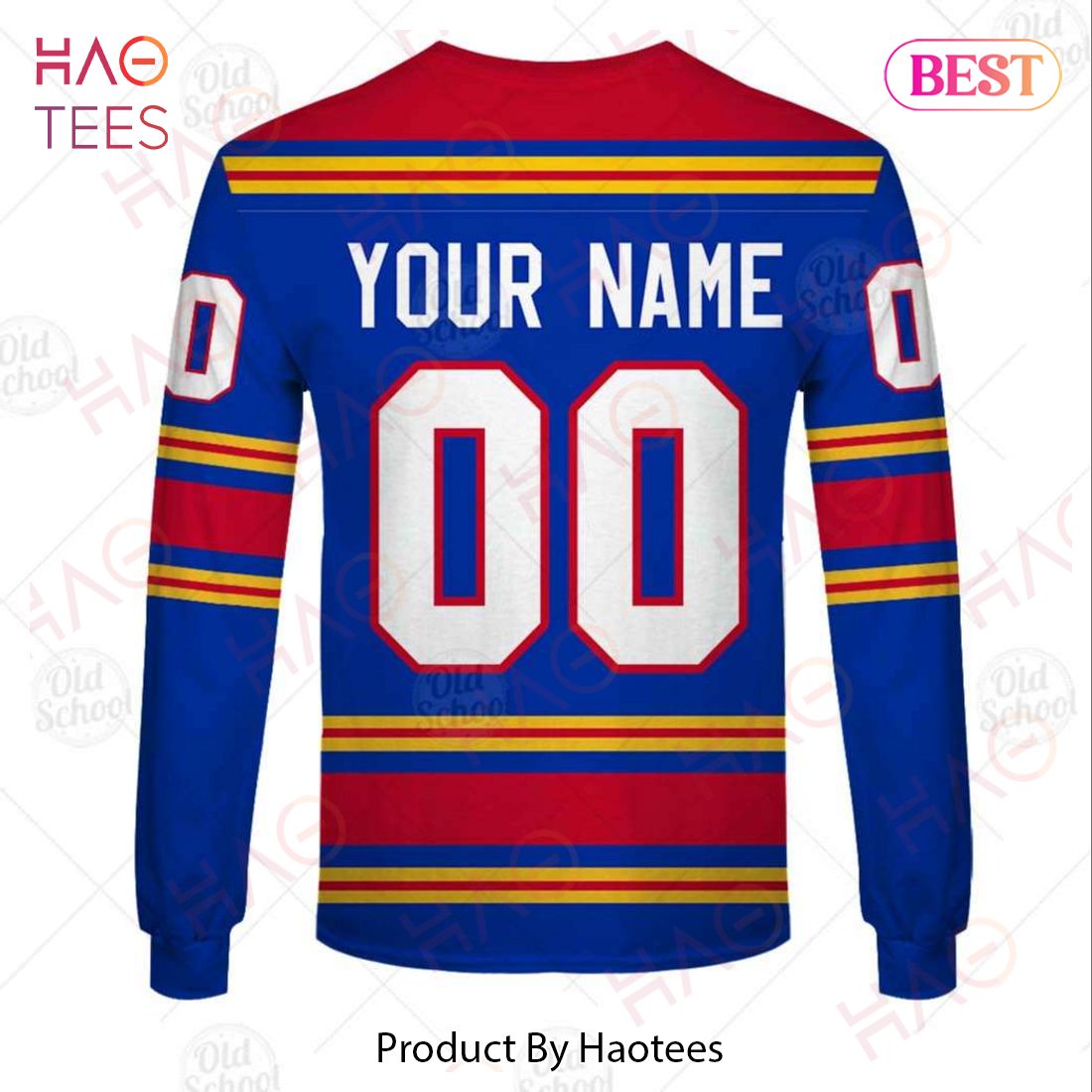 Custom New Jersey Devils Unisex With Retro Concepts Sweatshirt NHL