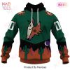 Personalized Phoenix Coyotes Arizona Coyotes 90s Vintage Away Jersey 3D Hoodie Personalized Phoenix Coyotes Arizona Coyotes 90s Vintage Away Jersey 3D Hoodie