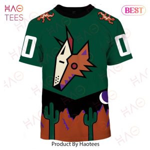 Personalized Phoenix Coyotes   Arizona Coyotes 90s Vintage Alt. Jersey 3D Hoodie