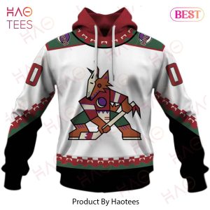 Personalized Phoenix Coyotes   Arizona Coyotes 90s Vintage Away Jersey 3D Hoodie