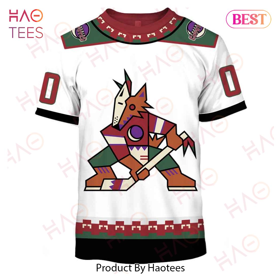 Personalized NHL Arizona Coyotes Special Reverse Retro Redesign Shirt  Hoodie 3D - Bring Your Ideas, Thoughts And Imaginations Into Reality Today