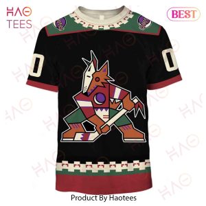 Personalized Phoenix Coyotes   Arizona Coyotes 90s Vintage Home Jersey 3D Hoodie