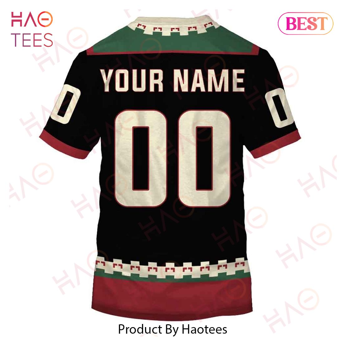 Personalized Phoenix Coyotes Arizona Coyotes 90s Vintage Home Jersey 3D Hoodie Personalized Phoenix Coyotes Arizona Coyotes 90s Vintage Home Jersey 3D Hoodie