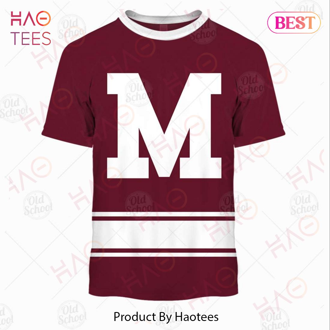 Personalized Vintage NHL Montreal Maroons Throwback Jersey 3D Hoodie Personalized Vintage NHL Montreal Maroons Throwback Jersey 3D Hoodie