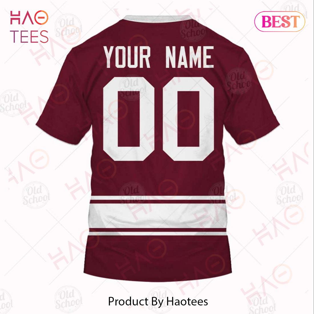 Personalized Vintage NHL Montreal Maroons Throwback Jersey 3D Hoodie Personalized Vintage NHL Montreal Maroons Throwback Jersey 3D Hoodie